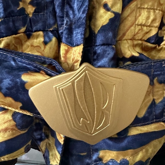 BOGNER Vintage 80s 90s Reversible Ski Jacket Versace Style Print Pattern - Picture 3 of 10